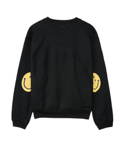 Kapital Smiley Black Crewneck (2022)