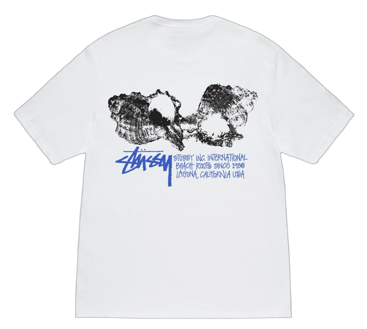 Stussy Shell White Tee (2024)