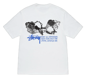 Stussy Shell White Tee (2024)