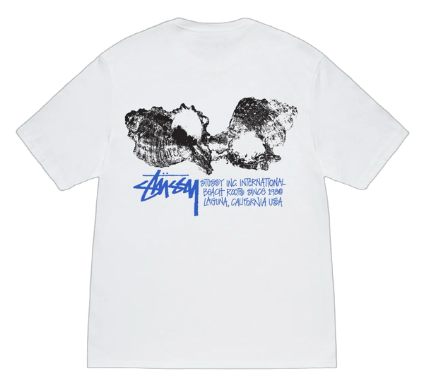 Stussy Shell White Tee (2024)