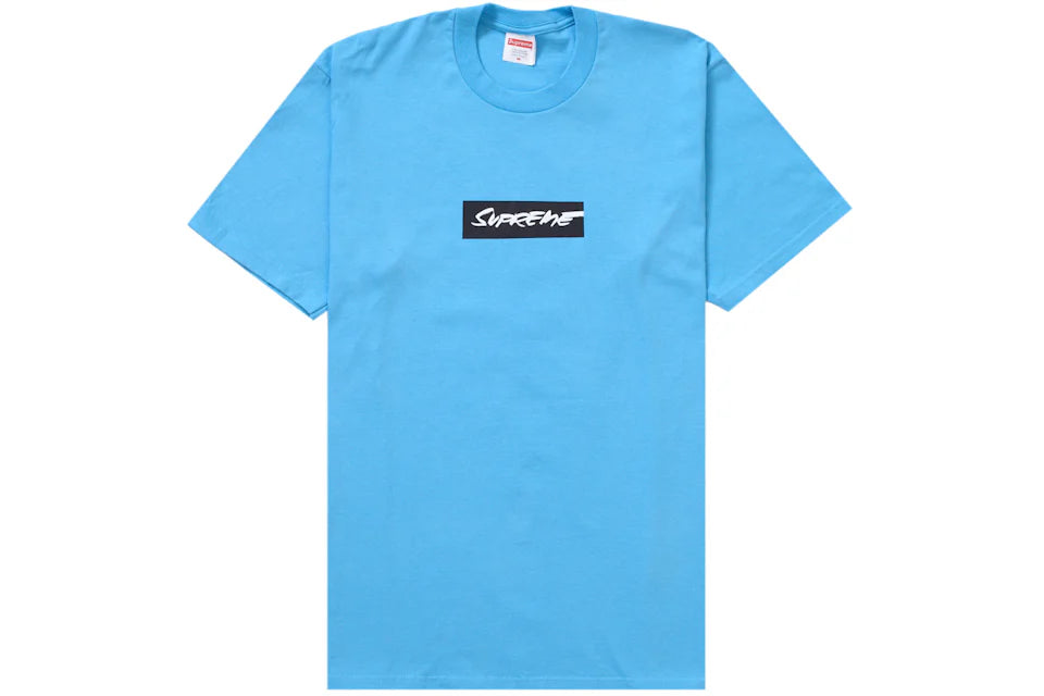 Supreme Futura Box Logo Tee Bright Blue (2024)