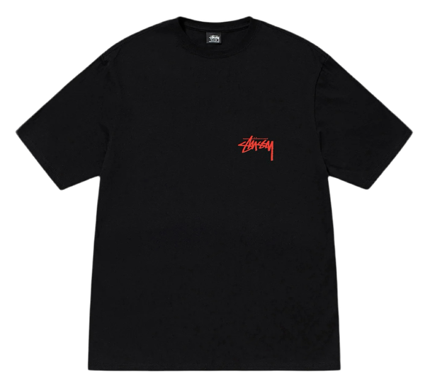 Stussy Shell Black Tee (2024)