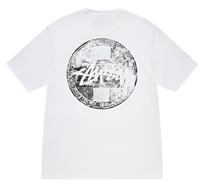 Stussy Dot Stamp White Tee (2024)