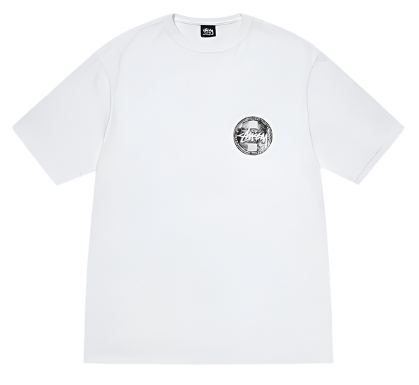 Stussy Dot Stamp White Tee (2024)