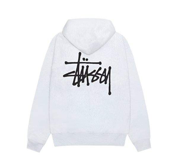 Stussy Basic Grey Hoodie (2024)