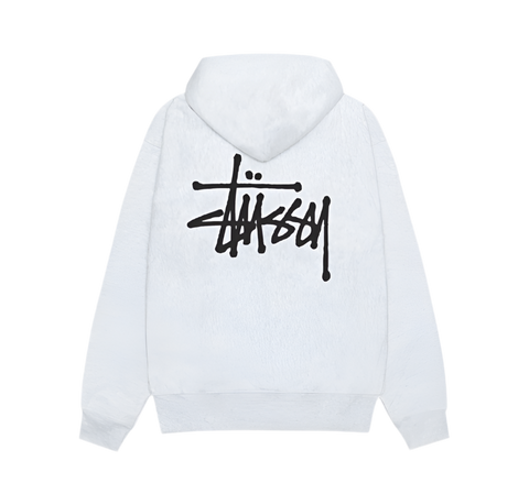 Stussy Basic Grey Hoodie (2024)