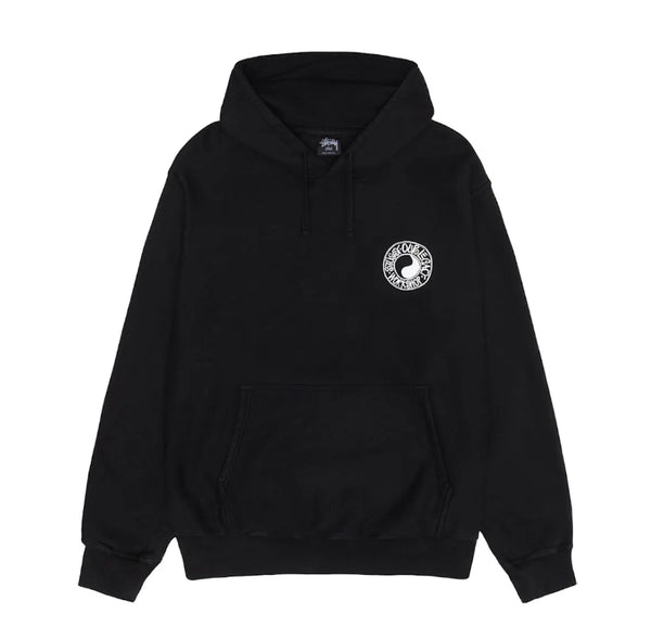 Stussy x Our Legacy Work Shop Buana Hoodie Black Pigment Dyed (2024)