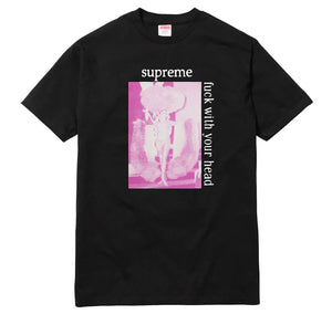 Supreme Fuck With Your Head Black Tee (2017)