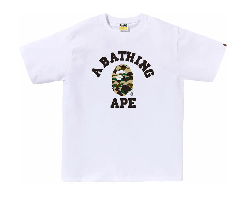 BAPE 1st Camo College Logo Tee (2022)