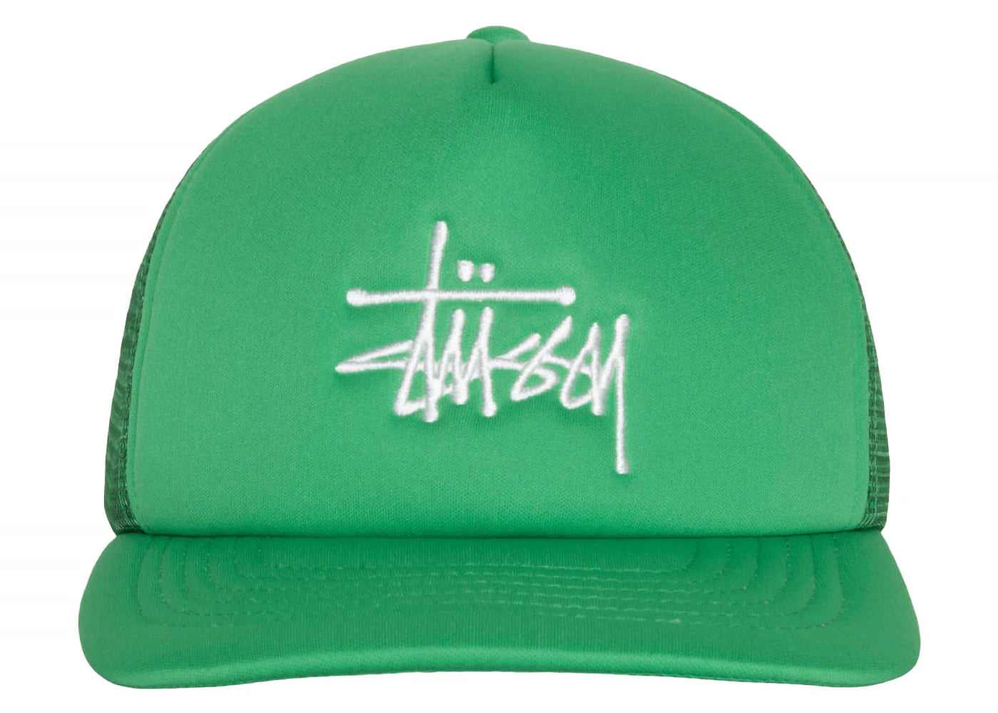 Stussy Big Basic Trucker Hat Shamrock (2024)