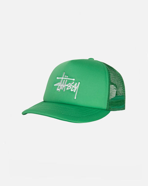 Stussy Big Basic Trucker Hat Shamrock (2024)