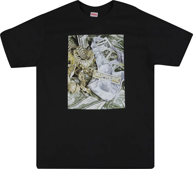 Supreme Bling Black Tee (2020)