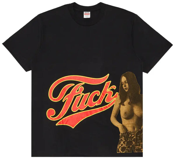 Supreme Hysteric Glamour Fuck Black Tee (2024)