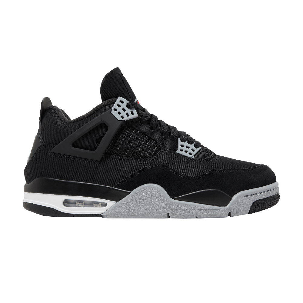 Air Jordan 4 Black Canvas (2022)