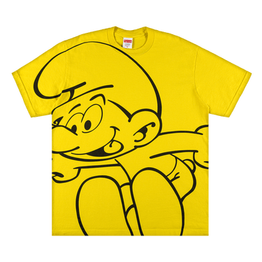 Supreme Smurfs Yellow Tee (202)