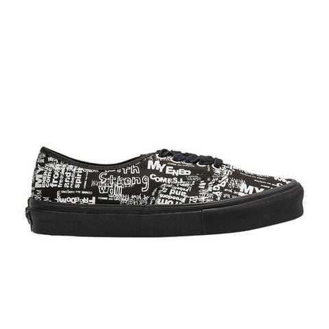 Comme des Garçons x Vans Authentic Graffiti Black (2018)