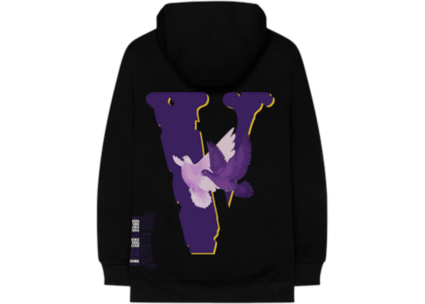 Vlone x Nav Doves Hoodie Black (2020)