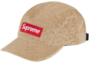 Supreme Leopard Corduroy Camp Cap (2023)